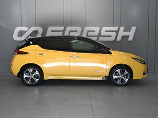2018 Nissan Leaf II (ZE1), жёлтый, 1685000 рублей, вид 5