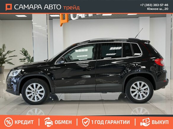 2010 Volkswagen Tiguan I, чёрный, 920000 рублей - вид 7