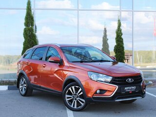 2020 Lada (ВАЗ) Vesta SW Cross I, оранжевый, 1120000 рублей, вид 3