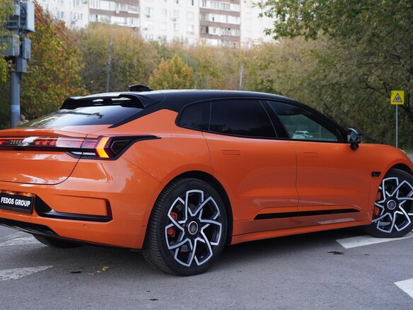 2023 Zeekr 001 100 kWh I, оранжевый - вид 9