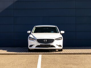 2017 Mazda 6 III (GJ) Рестайлинг, белый, 2095000 рублей, вид 2