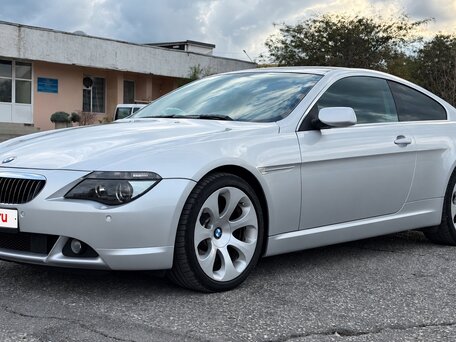 2005 BMW 6 серии 650i II (E63/E64), серебристый, 1400000 рублей, вид 3
