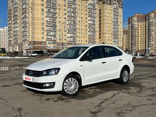 2019 Volkswagen Polo V Рестайлинг, чёрный, 660000 рублей, вид 3