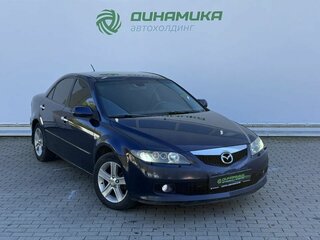 2007 Mazda 6 I (GG) Рестайлинг, синий, 430000 рублей, вид 3