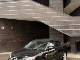 2008 Mazda 3 I (BK) Рестайлинг, чёрный, 385000 рублей, вид 1