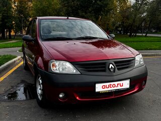 2008 Renault Logan I, красный, 430000 рублей, вид 1