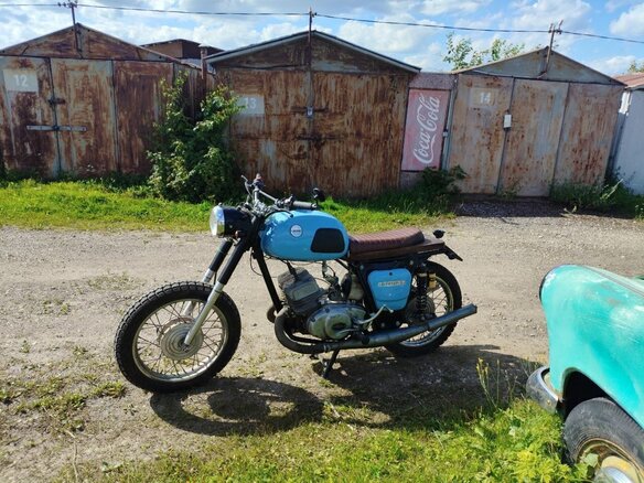 1980 ИЖ Юпитер, голубой, 150000 рублей