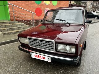 2008 Lada (ВАЗ) 2107, пурпурный, 75000 рублей, вид 1