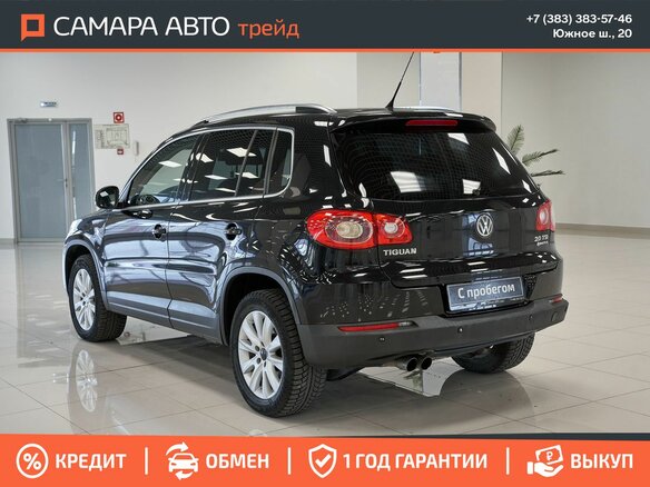 2010 Volkswagen Tiguan I, чёрный, 920000 рублей - вид 5