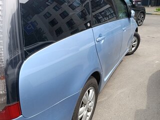 2003 Mitsubishi Grandis I, голубой, 385000 рублей, вид 3