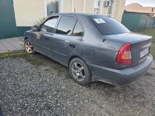 2007 Hyundai Accent ТагАЗ II, серый, 345000 рублей, вид 4