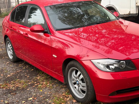2005 BMW 3 серии 320i V (E90/E91/E92/E93), красный, 880000 рублей - вид 15