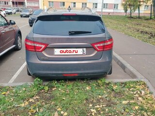 2018 Lada (ВАЗ) Vesta SW I, серый, 1000000 рублей, вид 4