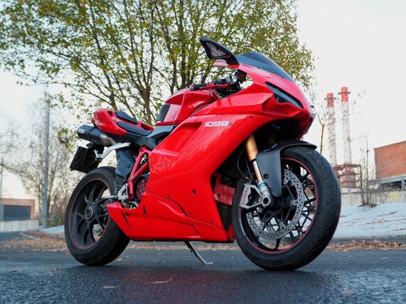 2008 Ducati 1098, красный, 500000 рублей - вид 6