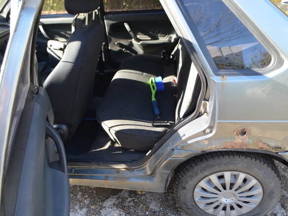 2005 Lada (ВАЗ) 2115, серебристый, 76000 рублей - вид 8