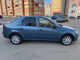 2010 Renault Logan I Рестайлинг, синий, 400000 рублей, вид 3