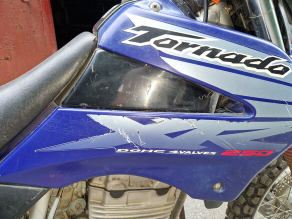 2003 Honda XR 250, синий, 170000 рублей - вид 6