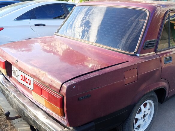 2001 Lada (ВАЗ) 2107, пурпурный, 85000 рублей - вид 5