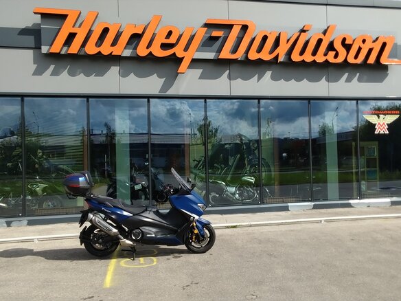 2018 Yamaha TMAX, синий, 760000 рублей - вид 6