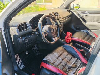 2010 Volkswagen Golf GTI VI, белый, 900000 рублей, вид 4