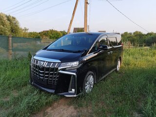 2022 Toyota Alphard III Рестайлинг, чёрный, 5750000 рублей, вид 2