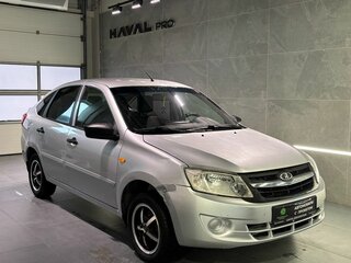 2017 Lada (ВАЗ) Granta I, серебристый, 535000 рублей, вид 1