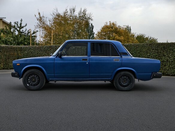 2007 Lada (ВАЗ) 21053-20, синий, 170000 рублей - вид 5