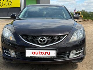 2008 Mazda 6 II (GH), пурпурный, 350000 рублей, вид 2