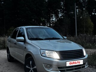 2013 Lada (ВАЗ) Granta I, бежевый, 400000 рублей, вид 3