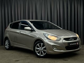 2011 Hyundai Solaris I, бежевый, 599900 рублей, вид 2
