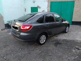 2015 Lada (ВАЗ) Granta I, серый, 418000 рублей, вид 4