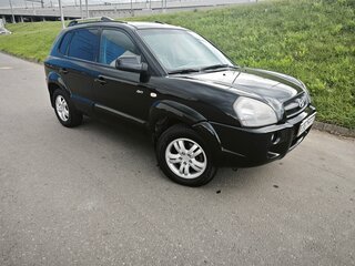 2008 Hyundai Tucson I, чёрный, 780000 рублей, вид 4