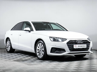 2021 Audi A4 35 TFSI V (B9) Рестайлинг, белый, 3100000 рублей, вид 3