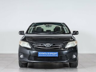 2011 Toyota Corolla X (E140, E150) Рестайлинг, чёрный, 949000 рублей, вид 2
