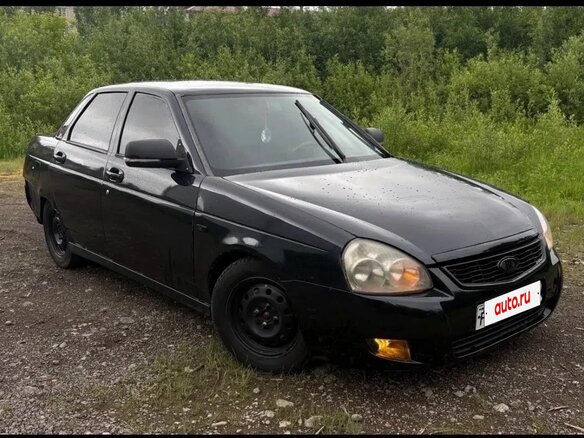 2008 Lada (ВАЗ) Priora I, серый, 95000 рублей - вид 1