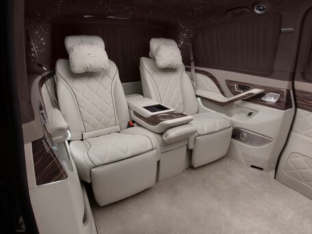 2025 Mercedes-Benz V-Класс Long 300 d длинный III (W447) Рестайлинг 2, чёрный, 32800000 рублей, вид 2