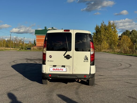 2014 Fiat Doblo I Рестайлинг, белый - вид 5