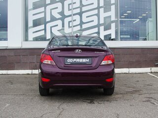 2012 Hyundai Solaris I, фиолетовый, 790000 рублей, вид 4