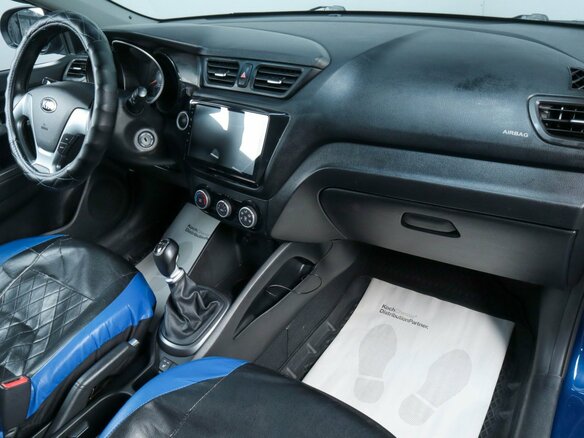 2015 Kia Rio III, синий, 799000 рублей - вид 13