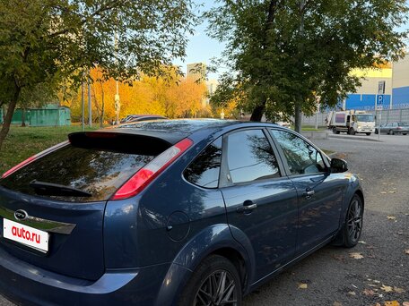 2008 Ford Focus II Рестайлинг, синий, 480000 рублей, вид 5