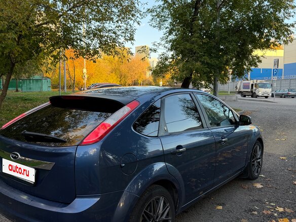 2008 Ford Focus II Рестайлинг, синий, 460000 рублей - вид 4