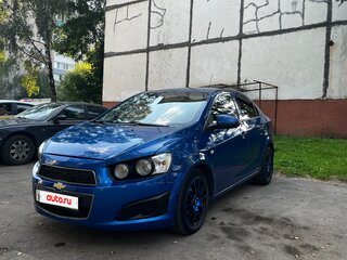 2012 Chevrolet Aveo II, синий, 520000 рублей, вид 2