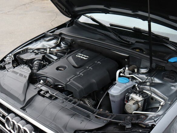 2012 Audi A4 IV (B8) Рестайлинг, серый, 1500000 рублей - вид 16