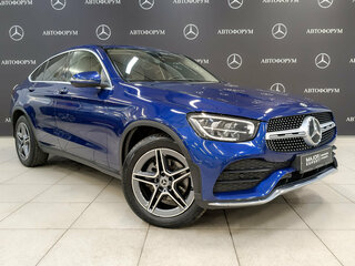 2021 Mercedes-Benz GLC 300 I (X253) Рестайлинг, синий, 5450000 рублей, вид 3