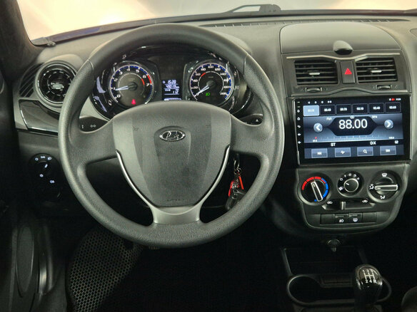 2022 Lada (ВАЗ) Granta I Рестайлинг, синий, 679000 рублей - вид 10