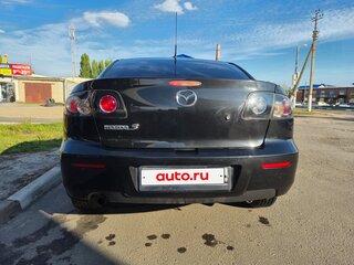 2008 Mazda 3 I (BK) Рестайлинг, чёрный, 575000 рублей, вид 2