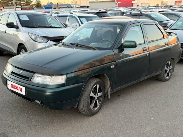 2002 Lada (ВАЗ) 2110, зелёный - вид 1