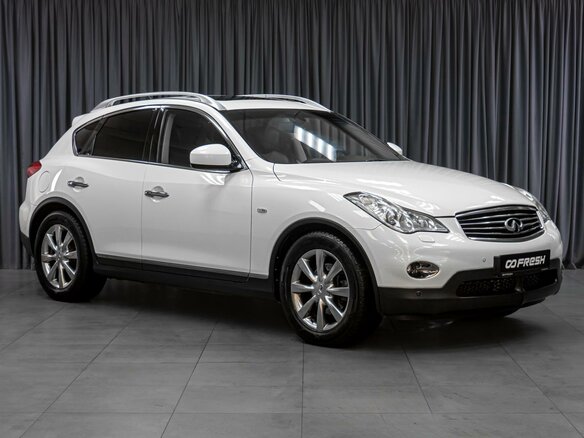 2011 Infiniti EX25 I (J50), белый, 1539000 рублей