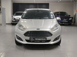 2015 Ford Fiesta Mk6 Рестайлинг, серебристый, 838000 рублей, вид 2