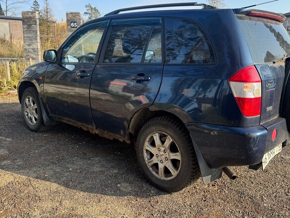 2010 Chery Tiggo (T11) I, синий, 150000 рублей - вид 5
